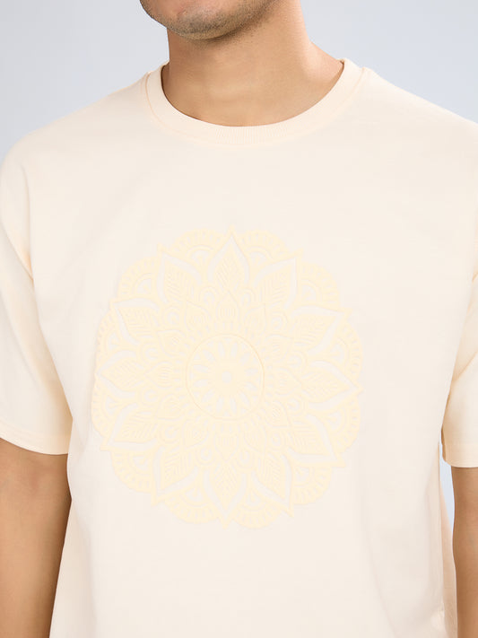 Cream: Mandala Art